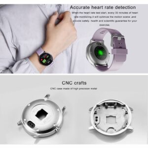 V11 Bluetooth 4.0 1.3" IPS Tempered Glass Heart Rate Blood Pressure Oxygen Monitor Multi-Sport Mode Men Women Smartwatch for iOS Android - Image 6